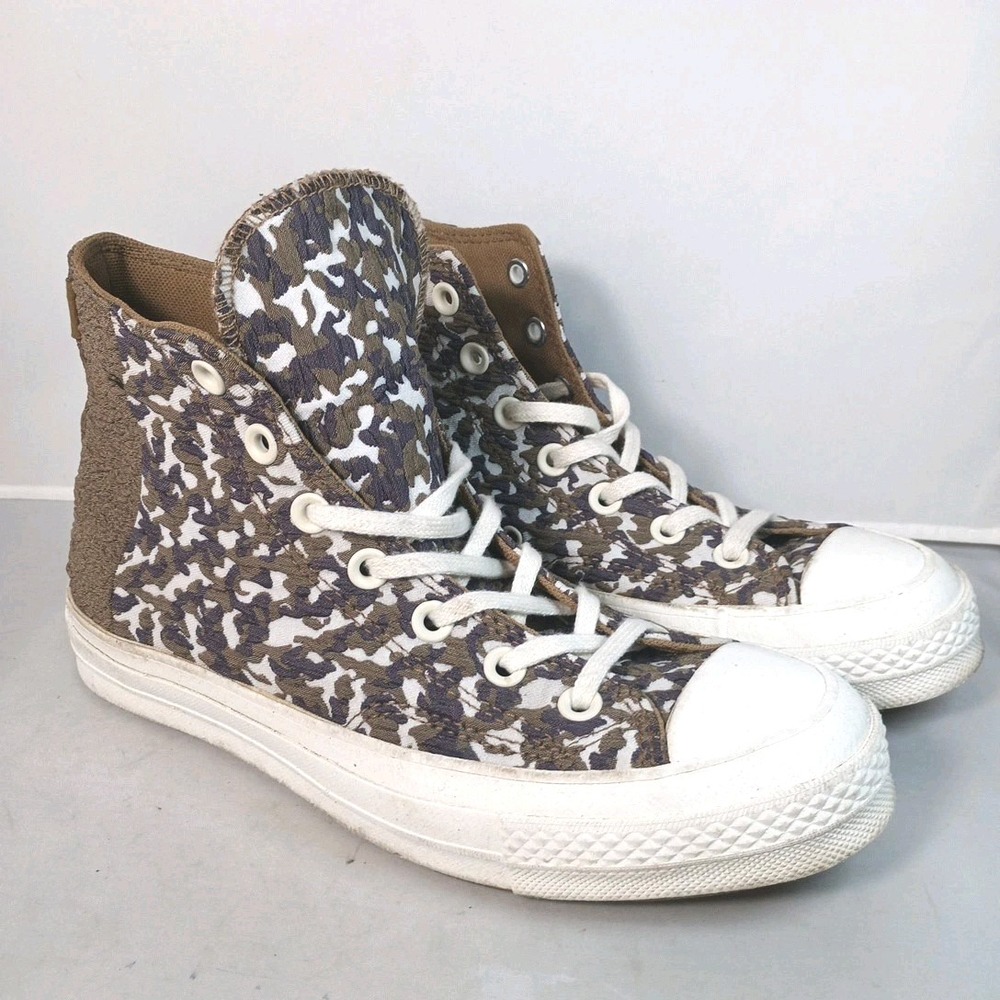 Converse Chuck 70 High Split Upper Jacquard Size 7 Textured Camo Women A01704C